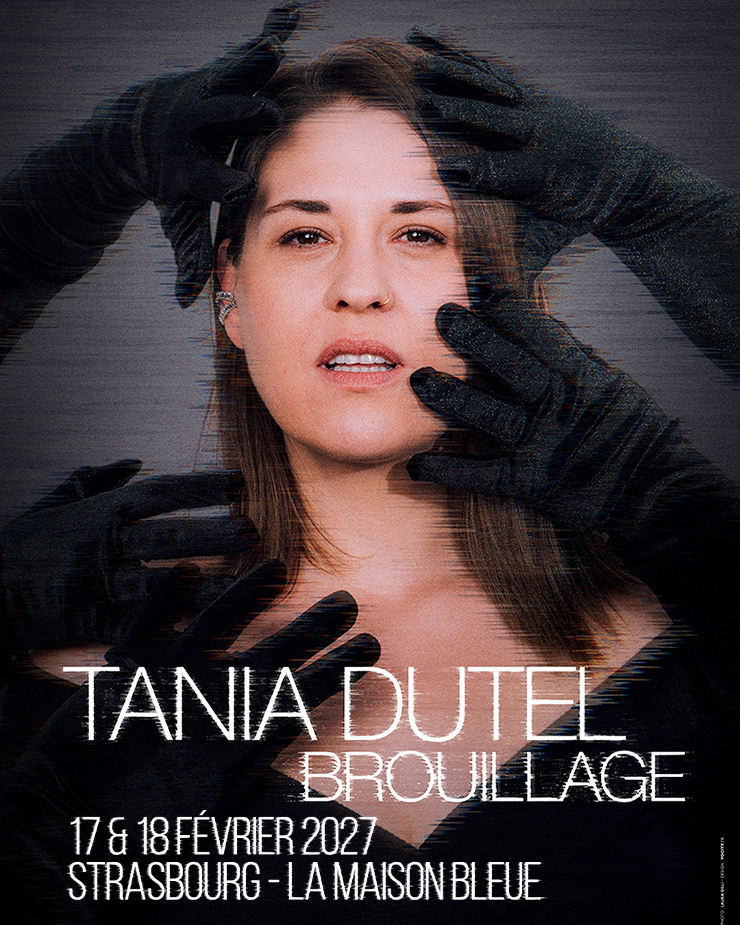 Affiche Tania Dutel en concert au Maison Bleue